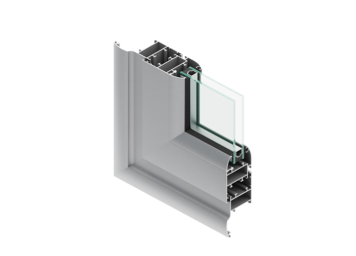F. ALU BATTENTE SÉRIE 40 ELLIPSE